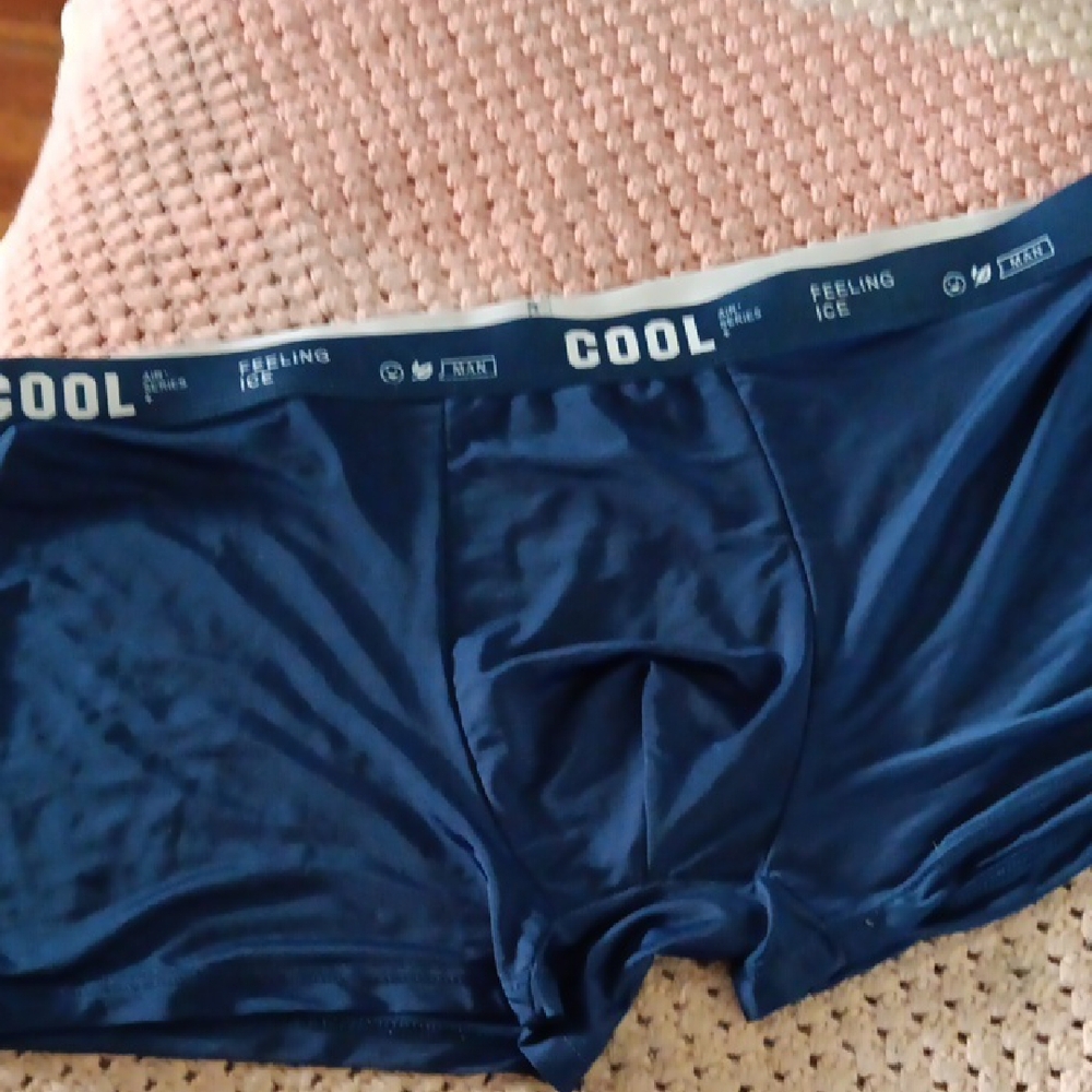 Men's Blue Boxer Briefs